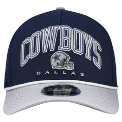 Dallas Cowboys New Era Arch 9FORTY A-Frame M-Crown Adjustable Hat - Navy outlet