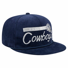 Dallas Cowboys New Era Cord Rope 9FIFTY Snapback Hat - Navy on sale