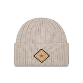 Dallas Cowboys New Era Logo Applique Cuffed Knit Hat - Light Beige for sale