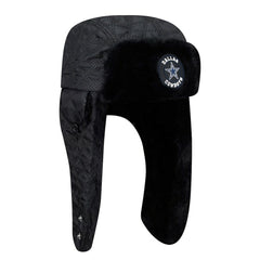 Dallas Cowboys New Era Quilted Trapper Hat - Black on sale
