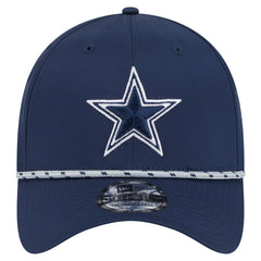 Dallas Cowboys New Era Featherweight Poly Rope Flex 39Thirty Hat - Navy on sale