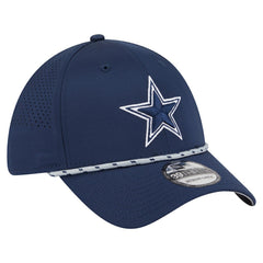 Dallas Cowboys New Era Featherweight Poly Rope Flex 39Thirty Hat - Navy on sale