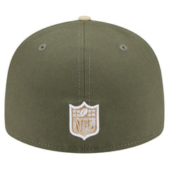 Dallas Cowboys New Era 2-Tone Color Pack Split Panel 59FIFTY Fitted Hat - Light Beige/Olive online