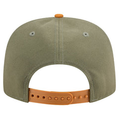 Dallas Cowboys New Era Two-Tone A-Frame 9FIFTY Snapback Hat - Olive/Brown on sale
