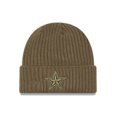 Dallas Cowboys New Era Color Pack Cuffed Knit Hat - Olive sale