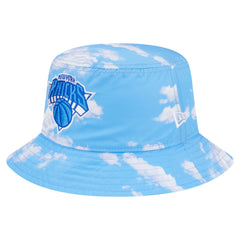 New York Knicks Summer Sun and Storm Reversible Bucket Hat - Black/Light Blue | New Era on sale