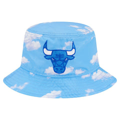 Chicago Bulls Summer Sun and Storm Reversible Bucket Hat - Black/Light Blue | New Era sale