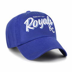 Kansas City Royals Women's Ariana Clean Up Adjustable Hat - Royal | 47 brand