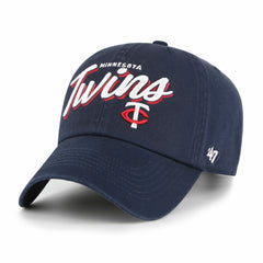 Minnesota Twins Women's Ariana Clean Up Adjustable Hat - Navy | 47 brand