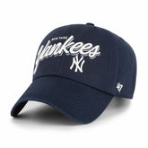New York Yankees Women's Ariana Clean Up Adjustable Hat - Navy | 47 brand