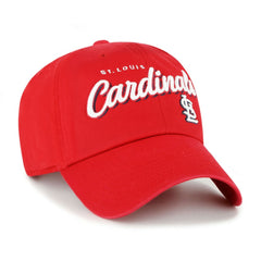 St. Louis Cardinals Women's Ariana Clean Up Adjustable Hat - Red | 47 brand