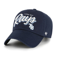 Tampa Bay Rays Women's Ariana Clean Up Adjustable Hat - Navy | 47 brand