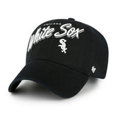 Chicago White Sox Women's Ariana Clean Up Adjustable Hat - Black | 47 brand
