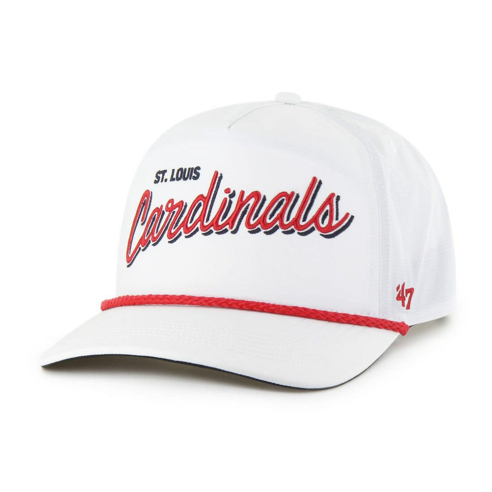 St. Louis Cardinals Brrr Fairway Hitch Adjustable Hat - White | 47 brand