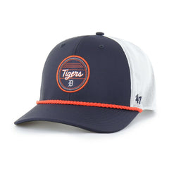 Detroit Tigers Fairway Trucker Adjustable Hat - Navy/White | 47 brand