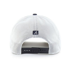 Atlanta Braves Fairway Trucker Adjustable Hat - Navy/White | 47 brand