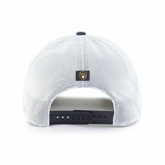 Milwaukee Brewers Fairway Trucker Adjustable Hat - Navy/White | 47 brand