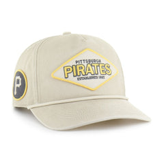 Pittsburgh Pirates Cairn Hitch Adjustable Hat - Khaki | 47 brand