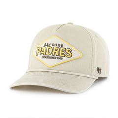 San Diego Padres Cairn Hitch Adjustable Hat - Khaki | 47 brand