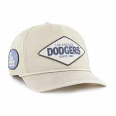 Los Angeles Dodgers Cairn Hitch Adjustable Hat - Khaki | 47 brand