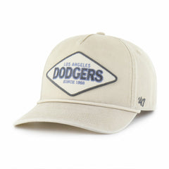 Los Angeles Dodgers Cairn Hitch Adjustable Hat - Khaki | 47 brand