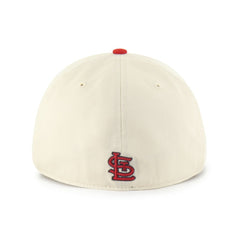 St. Louis Cardinals Crosstown Franchise Fitted Hat - Natural | 47 brand
