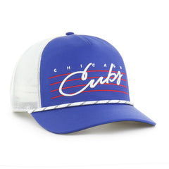 Chicago Cubs Brrr Downburst Mesh Hitch Adjustable Hat - Royal | 47 brand