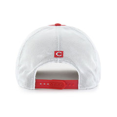 Cincinnati Reds Brrr Downburst Mesh Hitch Adjustable Hat - Red | 47 brand