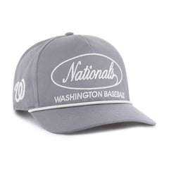 Washington Nationals Foundational Hitch Adjustable Hat - Gray | 47 brand