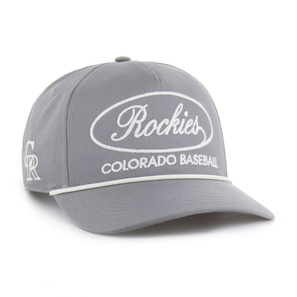 Colorado Rockies Foundational Hitch Adjustable Hat - Gray | 47 brand