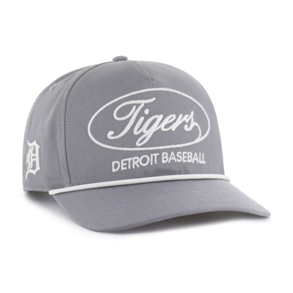 Detroit Tigers Foundational Hitch Adjustable Hat - Gray | 47 brand
