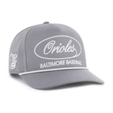 Baltimore Orioles Foundational Hitch Adjustable Hat - Gray | 47 brand
