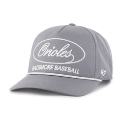 Baltimore Orioles Foundational Hitch Adjustable Hat - Gray | 47 brand