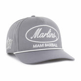 Miami Marlins Foundational Hitch Adjustable Hat - Gray | 47 brand