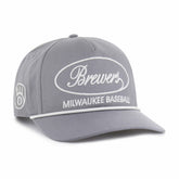 Milwaukee Brewers Foundational Hitch Adjustable Hat - Gray | 47 brand