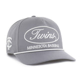 Minnesota Twins Foundational Hitch Adjustable Hat - Gray | 47 brand