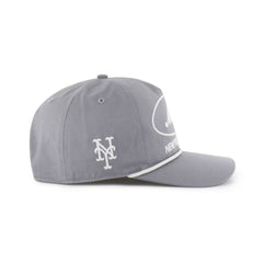 New York Mets Foundational Hitch Adjustable Hat - Gray | 47 brand