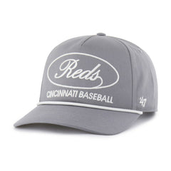 Cincinnati Reds Foundational Hitch Adjustable Hat - Gray | 47 brand