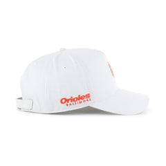 Baltimore Orioles Foundational Pinch Offside Adjustable Hat - White | 47 brand