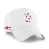 Boston Red Sox Foundational Pinch Offside Adjustable Hat - White | 47 brand