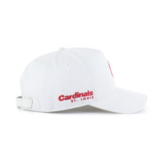 St. Louis Cardinals Foundational Pinch Offside Adjustable Hat - White | 47 brand