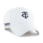 Minnesota Twins Foundational Pinch Offside Adjustable Hat - White | 47 brand