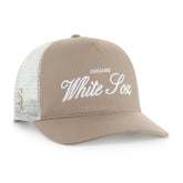 Chicago White Sox Foundational Mesh Hitch Adjustable Hat - Brown | 47 brand