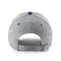 Kansas City Royals Golden Age Wool Clean Up Adjustable Hat - Gray/Royal | 47 brand
