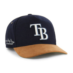 Tampa Bay Rays Gold Age Wool Hitch Adjustable Hat - Navy | 47 brand