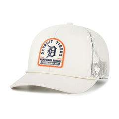 Detroit Tigers Gravestone Adjustable Trucker Hat - Cream | 47 brand