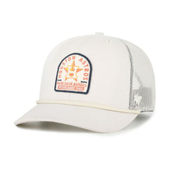 Houston Astros Gravestone Adjustable Trucker Hat - Cream | 47 brand