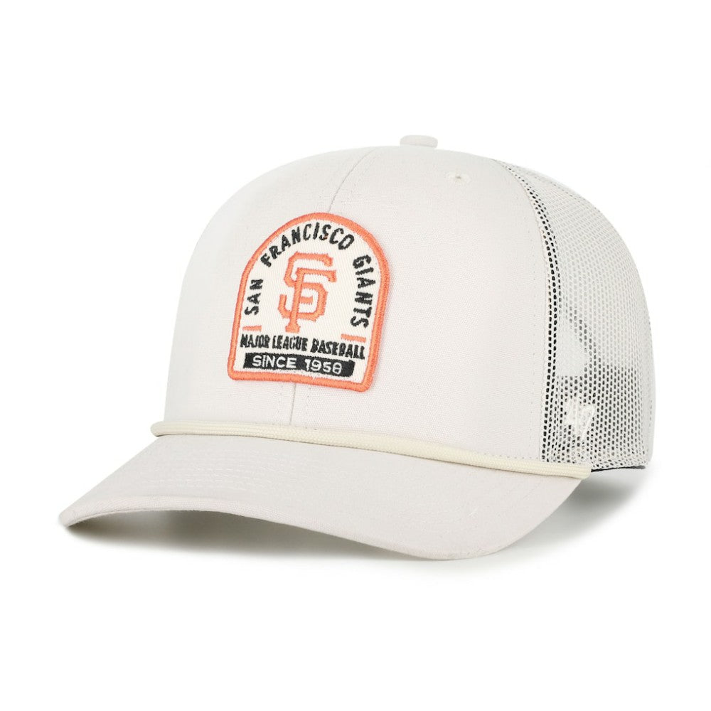 San Francisco Giants Gravestone Adjustable Trucker Hat - Cream | 47 brand
