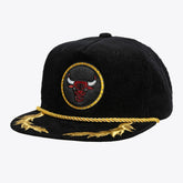 Chicago Bulls x DANNIJO Women's Deadstock Cord Snapback Hat - Black | Mitchell & Ness cheap