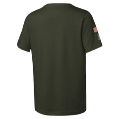 Houston Texans Youth 2025 Salute to Service Sideline Dri-FIT T-Shirt - Olive | Nike on sale